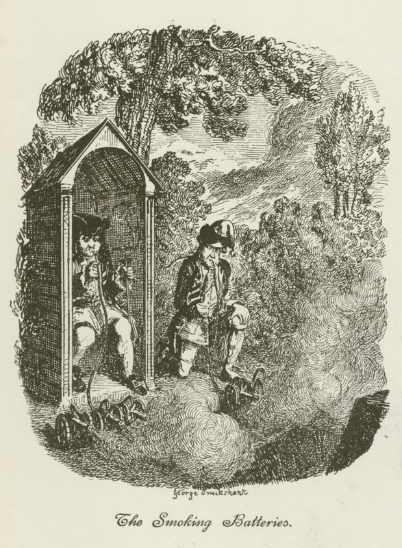 Illusztráció Tristram Shandy számára alkotó: after George Cruikshank