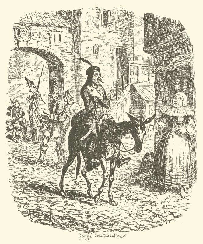Illusztráció Tristram Shandy számára alkotó: after George Cruikshank