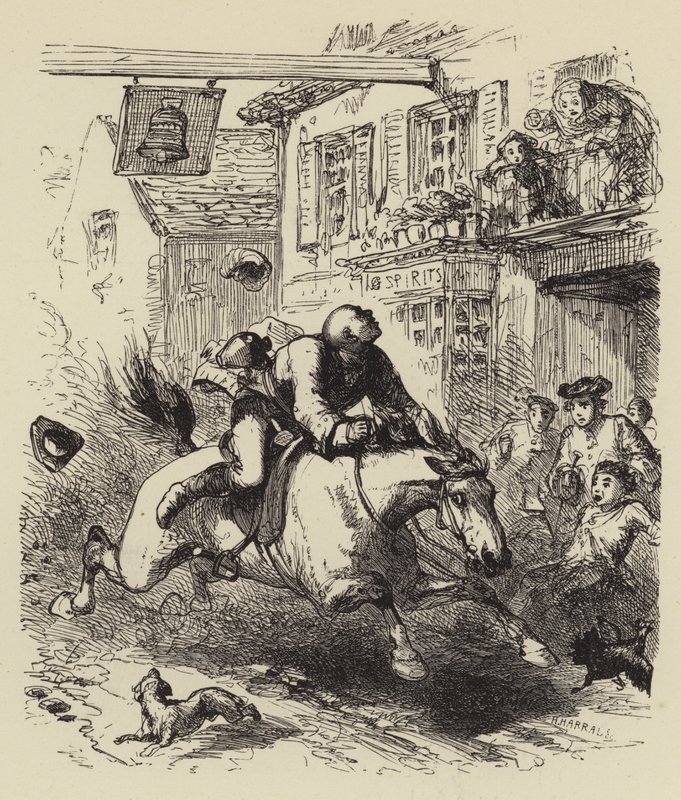 Cowpers John Gilpin alkotó: after George Housman Thomas