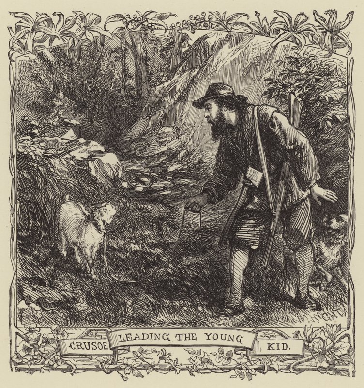 Robinson Crusoe alkotó: after George Housman Thomas