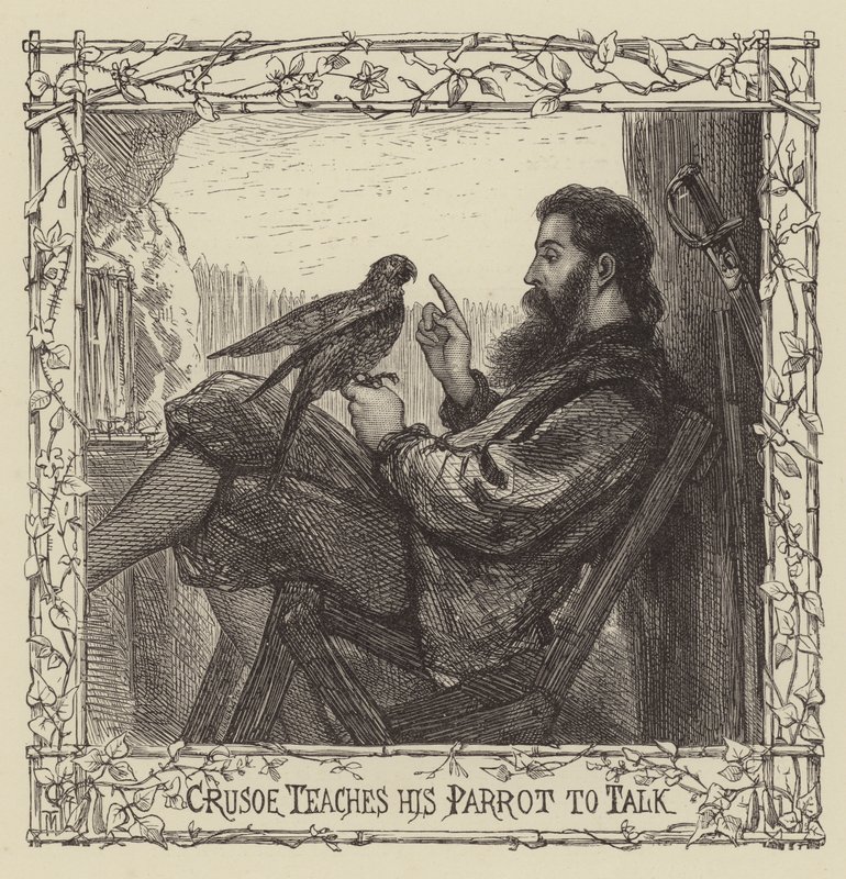 Robinson Crusoe alkotó: after George Housman Thomas