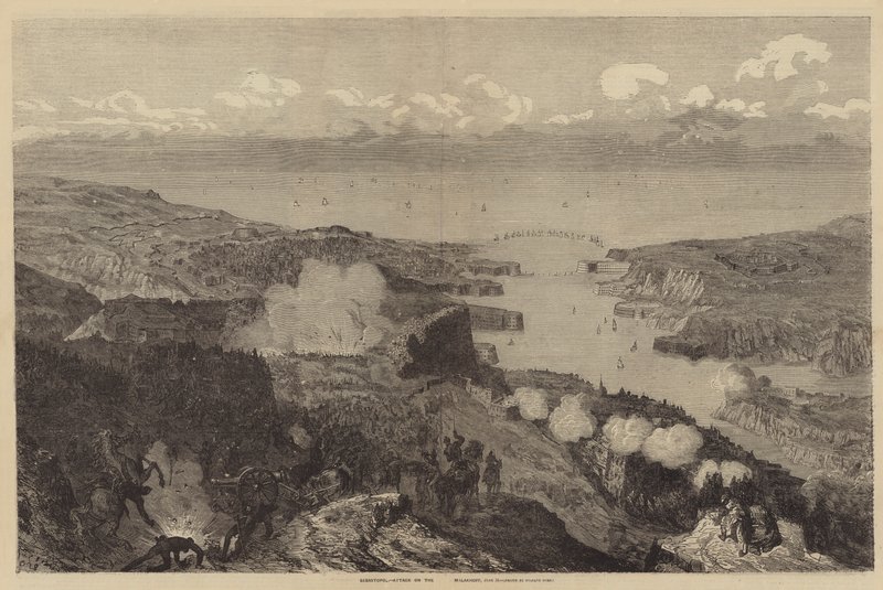 Sebastopol, Támadás a Malakhoff ellen, június 18 alkotó: Gustave after Dore