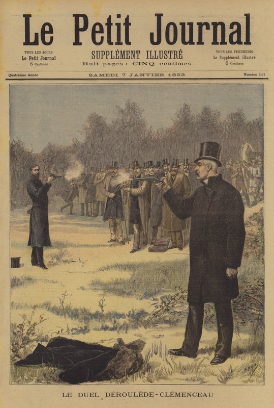 Párbaj Paul Deroulede és Georges Clemenceau között alkotó: after Henri Meyer