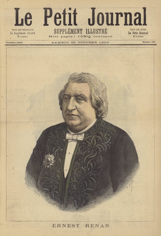 Ernest Renan alkotó: after Henri Meyer