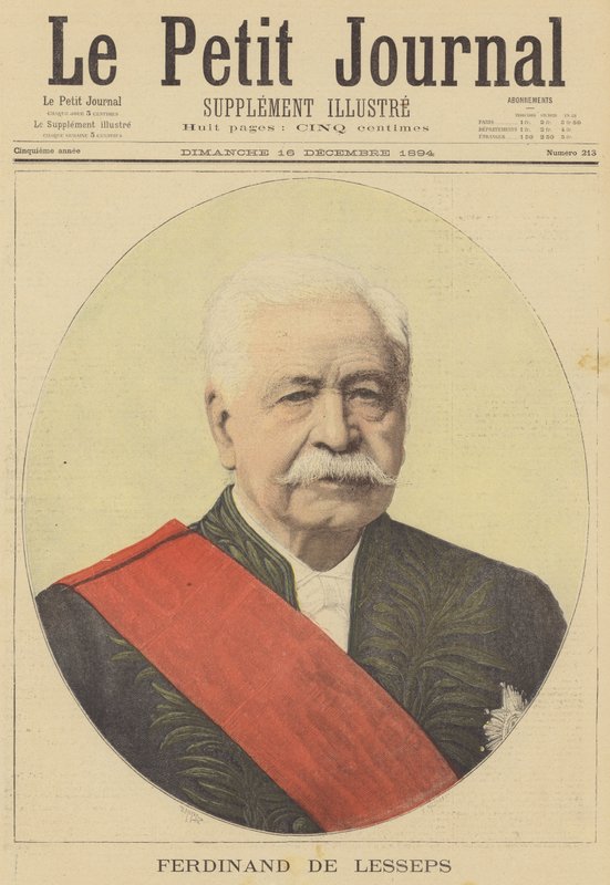 Ferdinand de Lesseps alkotó: after Henri Meyer