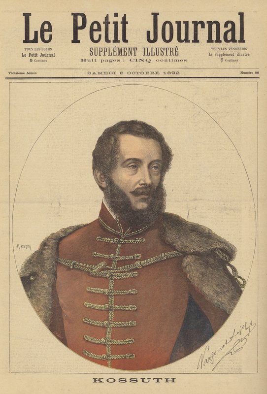 Lajos Kossuth, Hungarian lawyer and politician alkotó: after Henri Meyer