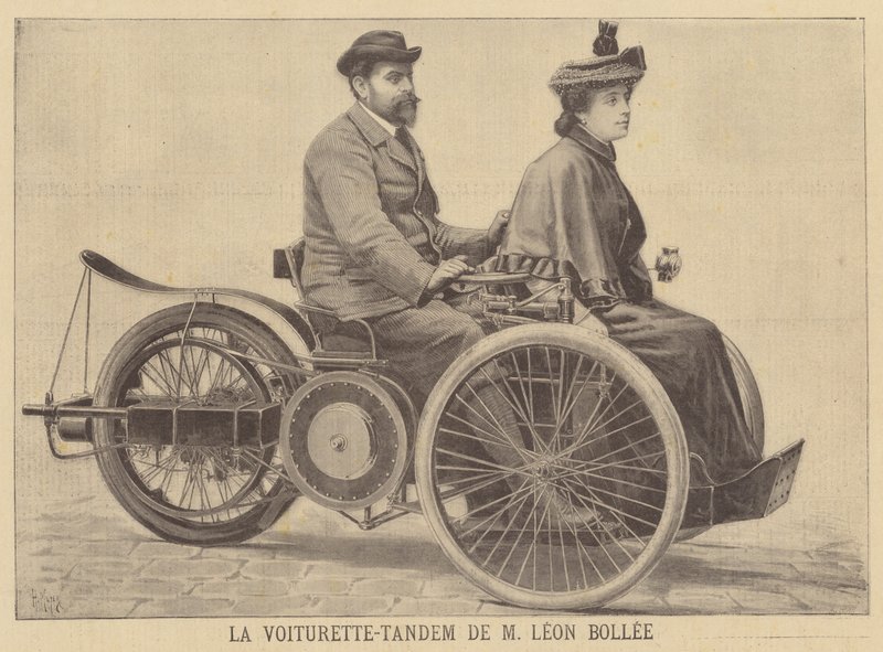 Leon Bollee tandemkocsi alkotó: after Henri Meyer
