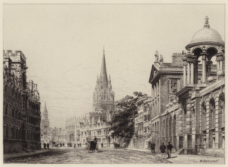 Főutca alkotó: after Henri Toussaint