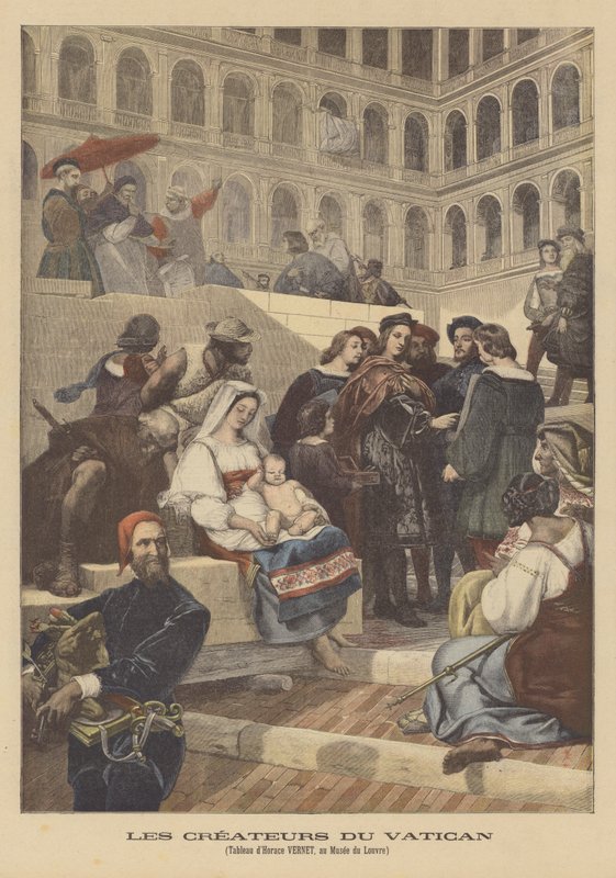 A Vatikán alkotói alkotó: after Horace Vernet