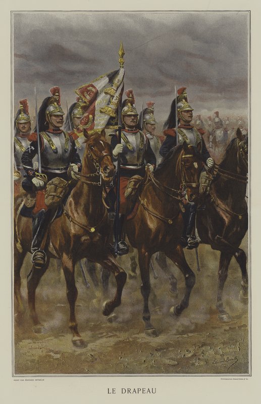 A zászló alkotó: after Jean Baptiste Edouard Detaille