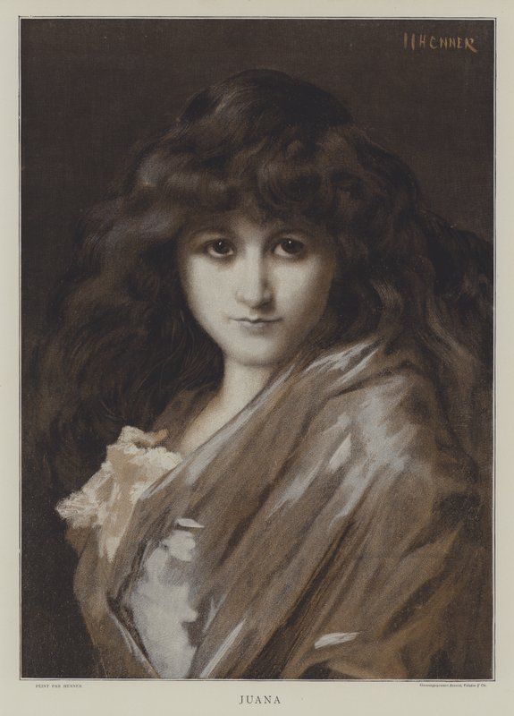 Juana alkotó: after Jean Jacques Henner