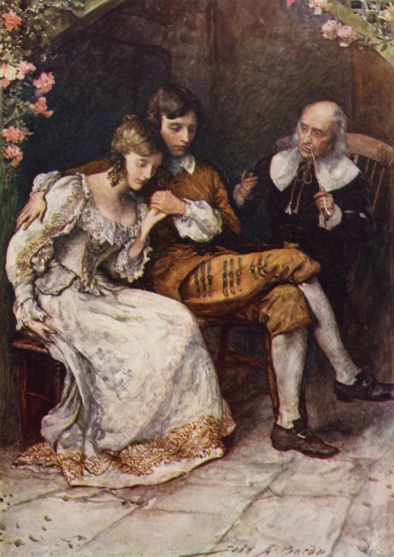 A Mesterek ajtajában alkotó: after John Henry Frederick Bacon
