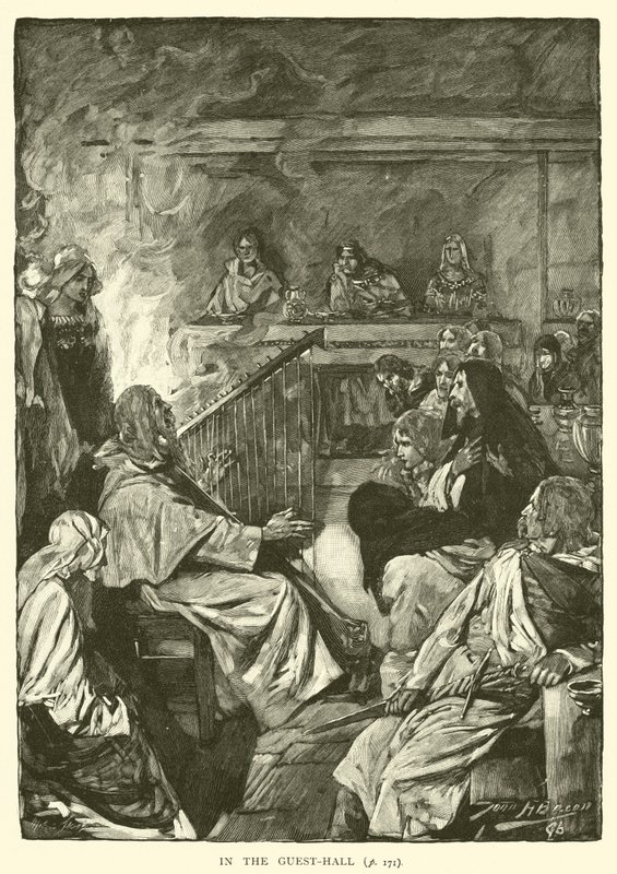 A vendégszobában alkotó: after John Henry Frederick Bacon