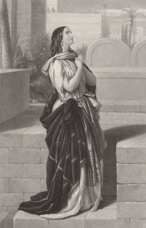 Imádat alkotó: after John Rogers Herbert