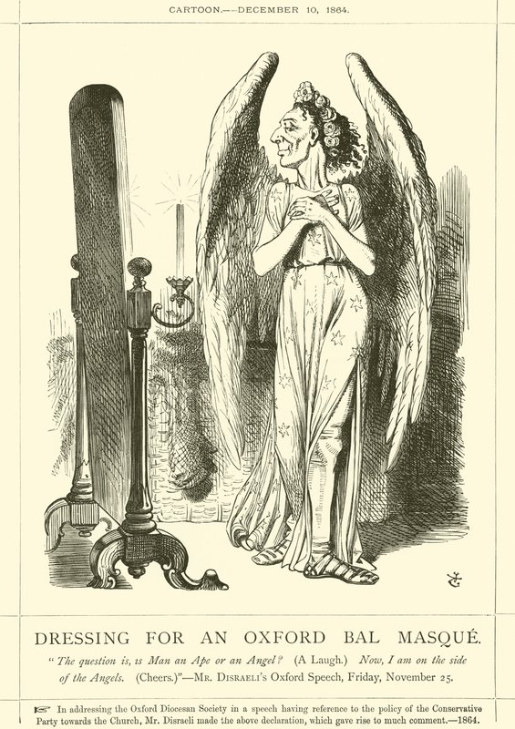 Öltözködés egy Oxford Bal Masque-ba alkotó: after John Tenniel