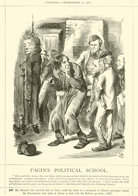 Fagins Politikai Iskola alkotó: after John Tenniel