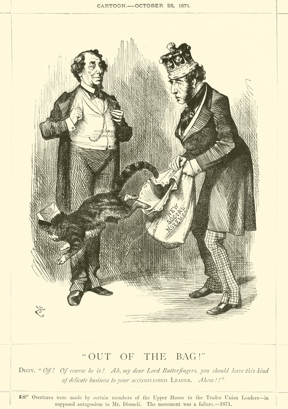Ki a táskából! alkotó: after John Tenniel