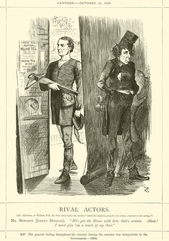 Rivális színészek alkotó: after John Tenniel