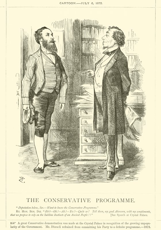 A konzervatív program alkotó: after John Tenniel