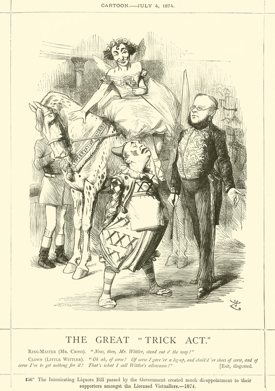 A nagy trükktörvény alkotó: after John Tenniel