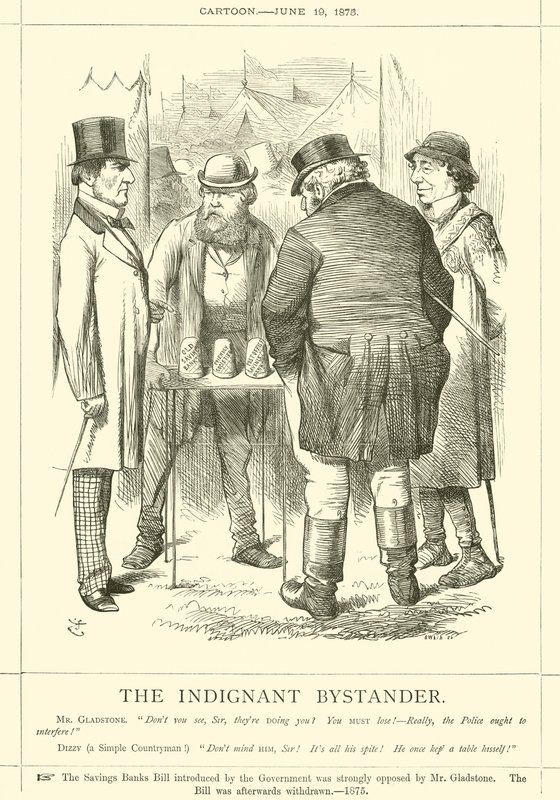A felháborodott szemlélődő alkotó: after John Tenniel
