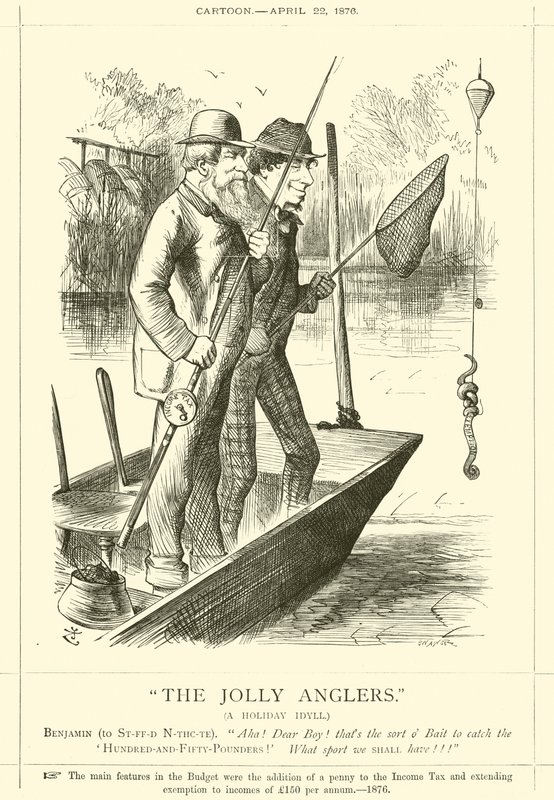 A Jolly Horgászok, Ünnepi idill alkotó: after John Tenniel