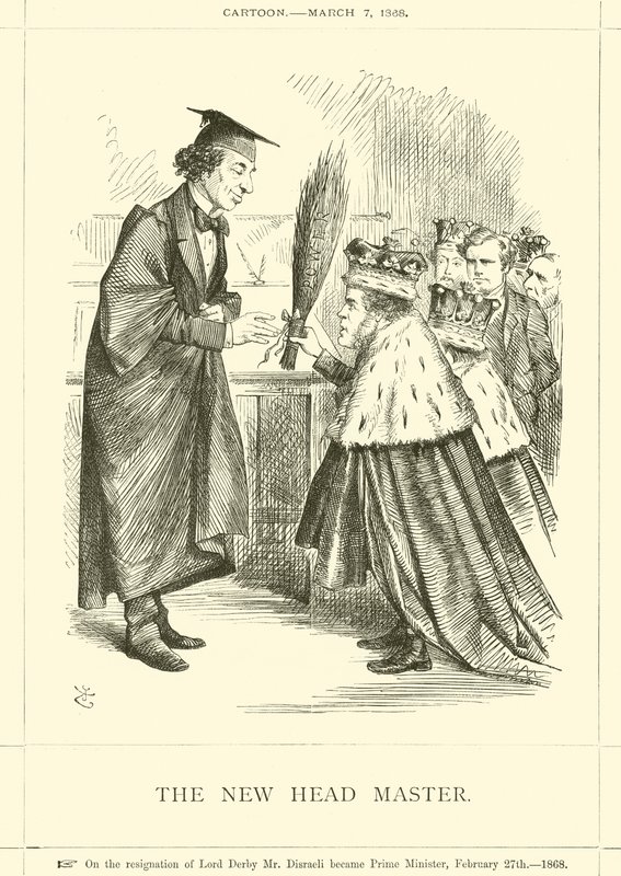 Az új vezető mester alkotó: after John Tenniel
