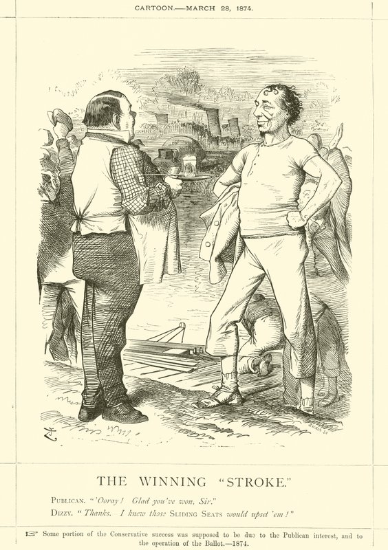 A nyerő ütés alkotó: after John Tenniel