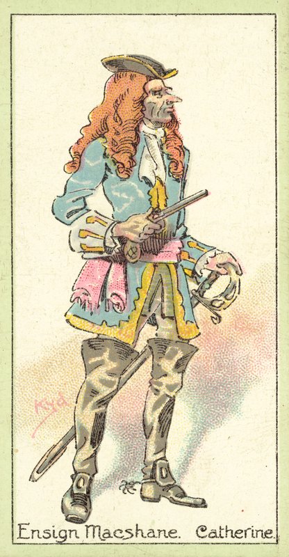 Macshane zászlós, Catherine (chromolitho) alkotó: after Joseph Clayton Clarke
