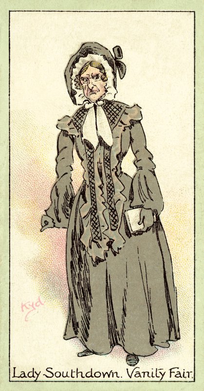 Lady Southdown, Vanity Fair (chromolitho) alkotó: after Joseph Clayton Clarke
