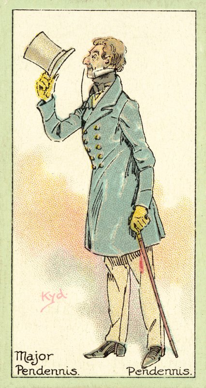 Major Pendennis, Pendennis (chromolitho) alkotó: after Joseph Clayton Clarke