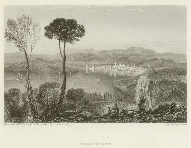 negropont alkotó: after Joseph Mallord William Turner