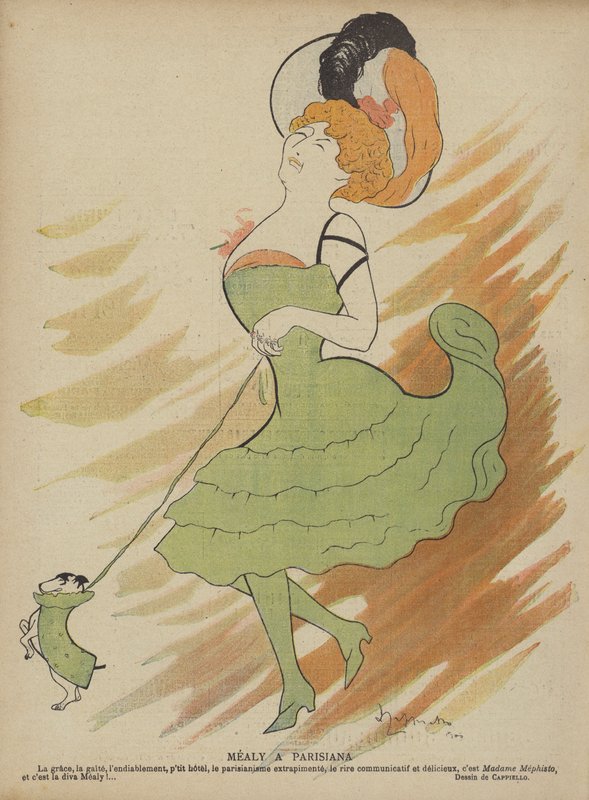 Illusztráció Le Rire alkotó: after Leonetto Cappiello