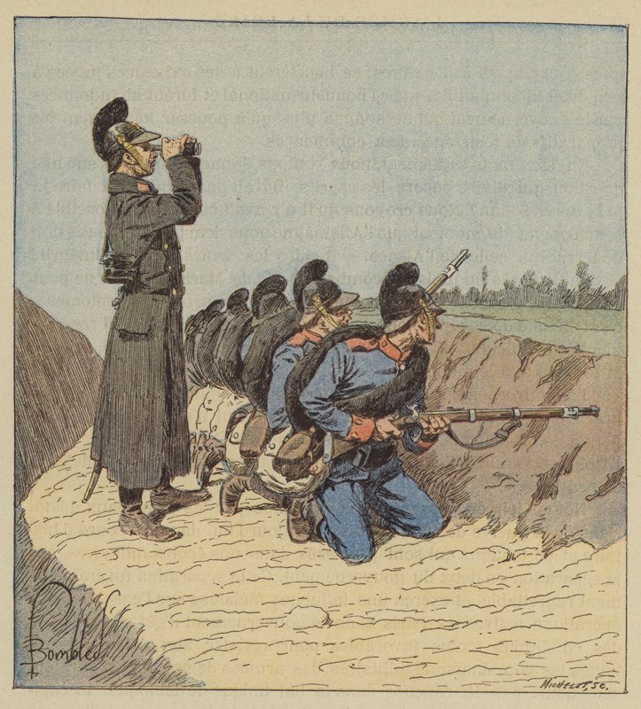 Bajor a szeletben alkotó: after Louis Charles Bombled
