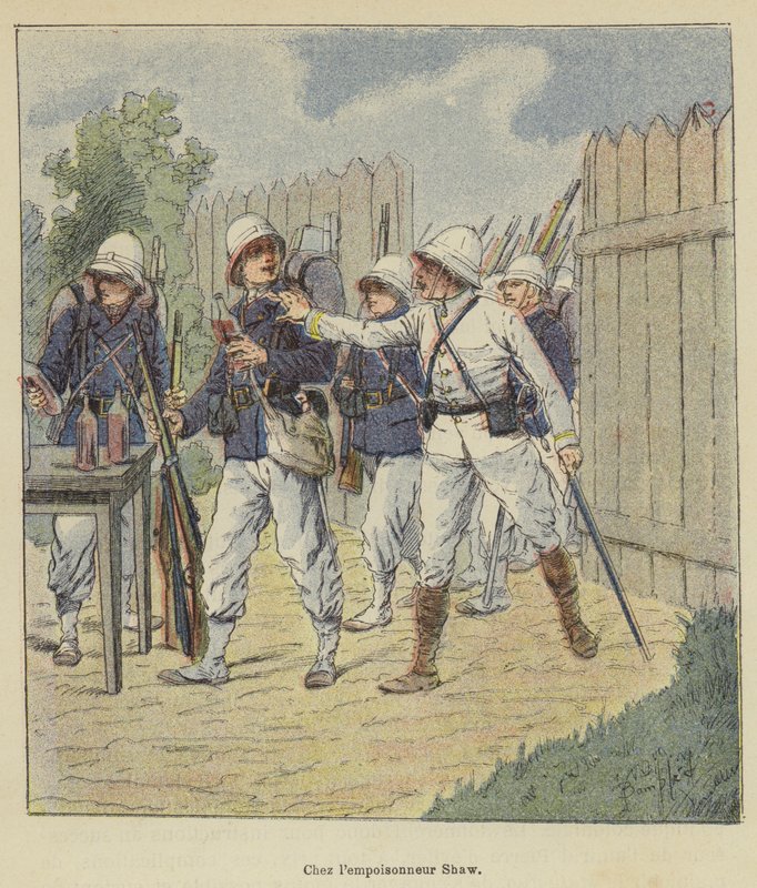 A Shaw Poisonernél alkotó: after Louis Charles Bombled