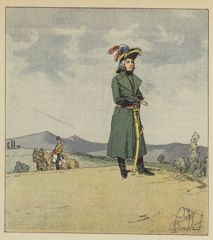 Hoche még nagyon fiatal volt, de sok reményt adott alkotó: after Louis Charles Bombled