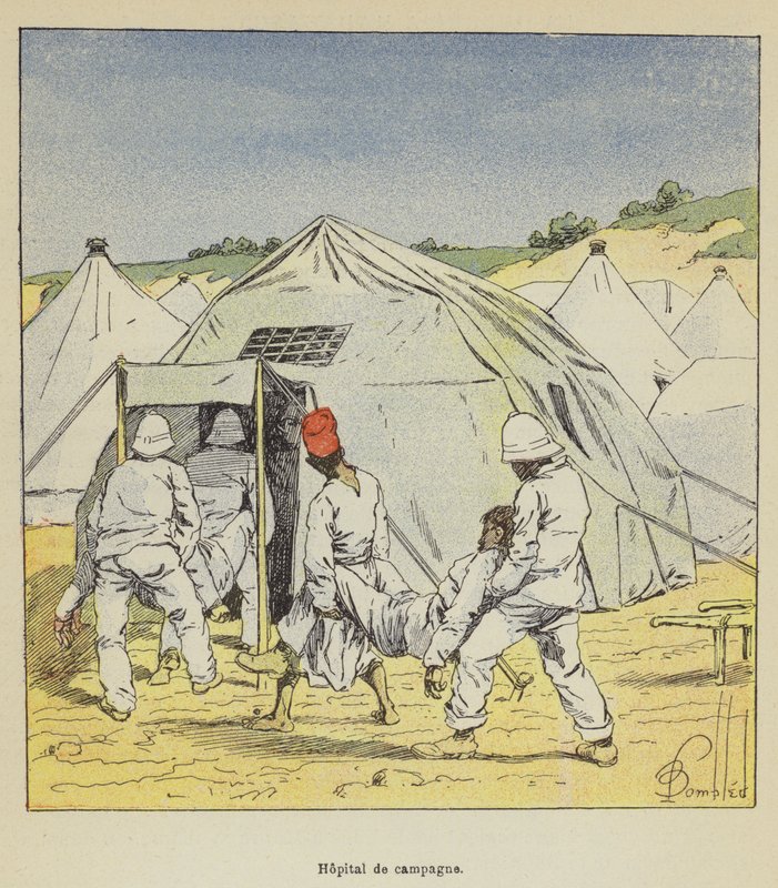 mezei kórház alkotó: after Louis Charles Bombled