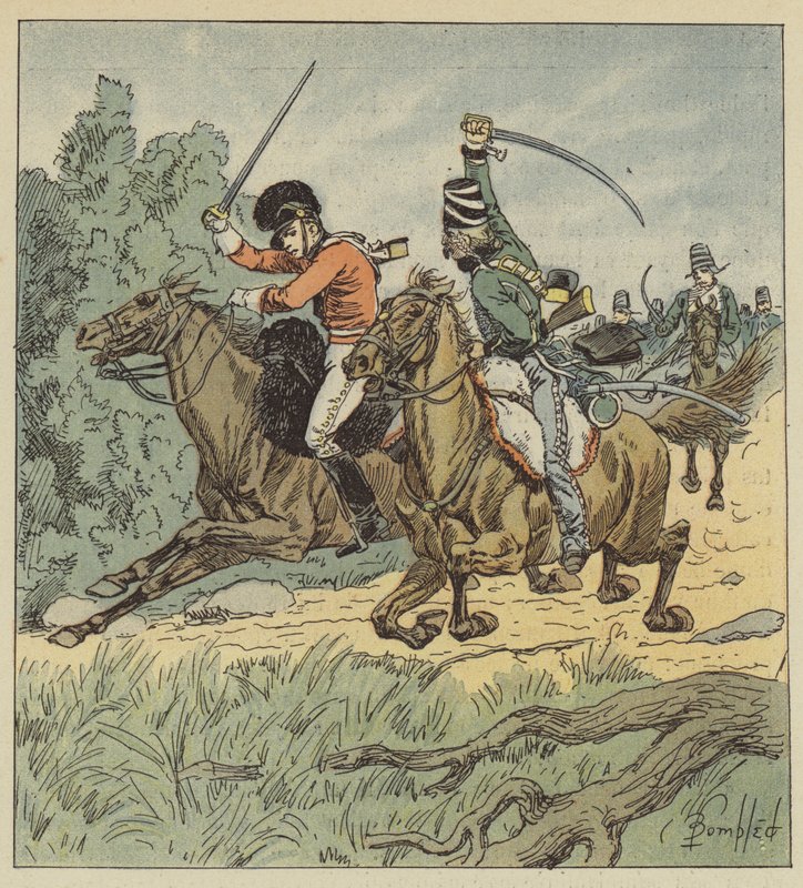 Flandriában sokat vertek a mieink ellen, viselte a jeleket alkotó: after Louis Charles Bombled
