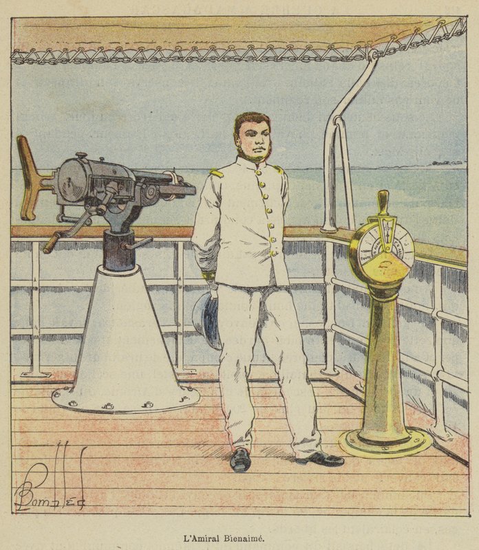 Bienaime admirális alkotó: after Louis Charles Bombled