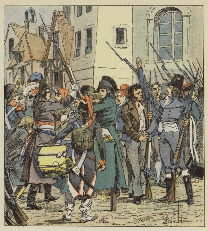 Az egész nemzet fegyverbe futott alkotó: after Louis Charles Bombled