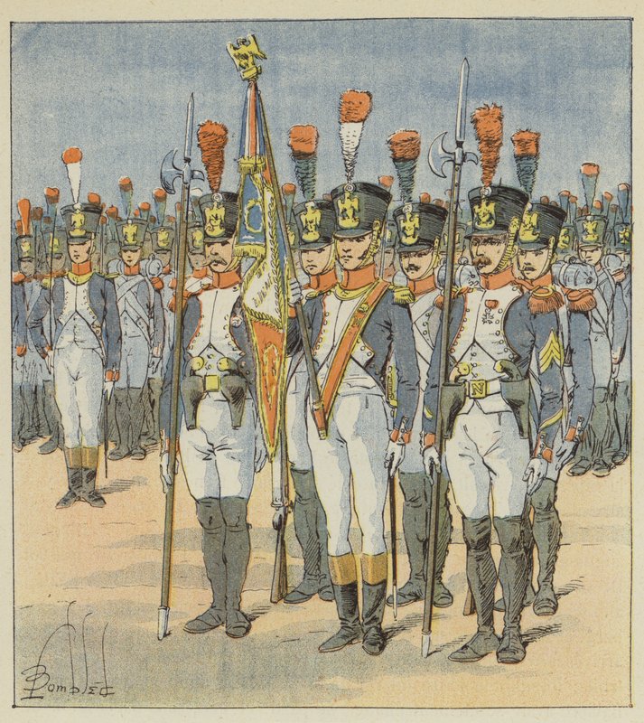 A Sasőrség alkotó: after Louis Charles Bombled