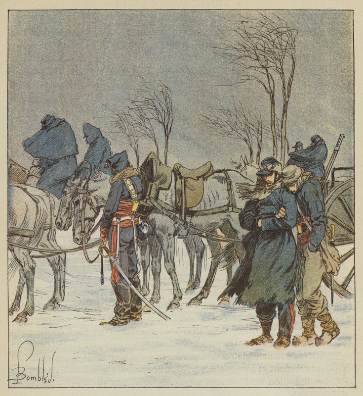 21. hadtest tüzérsége alkotó: after Louis Charles Bombled