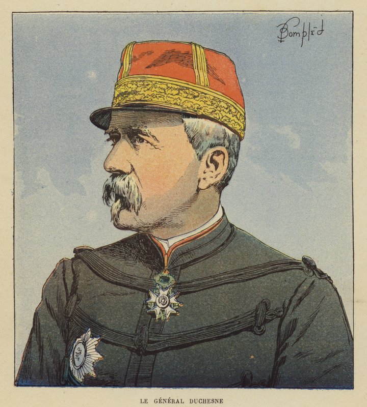Duchesne tábornok alkotó: after Louis Charles Bombled