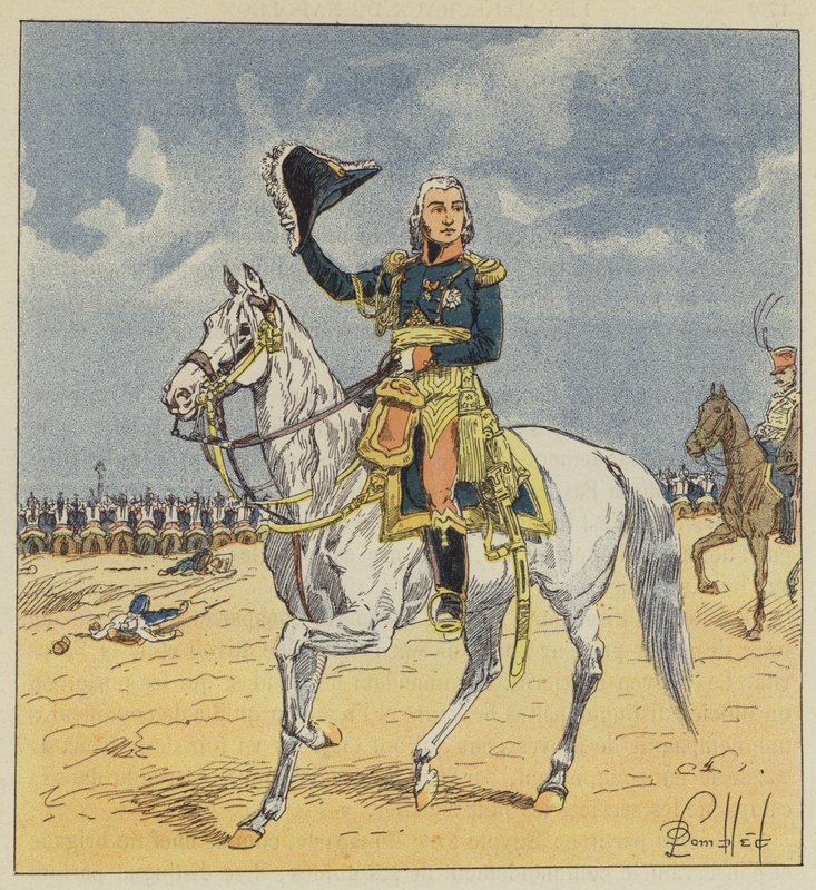A marechal Bessieres alkotó: after Louis Charles Bombled