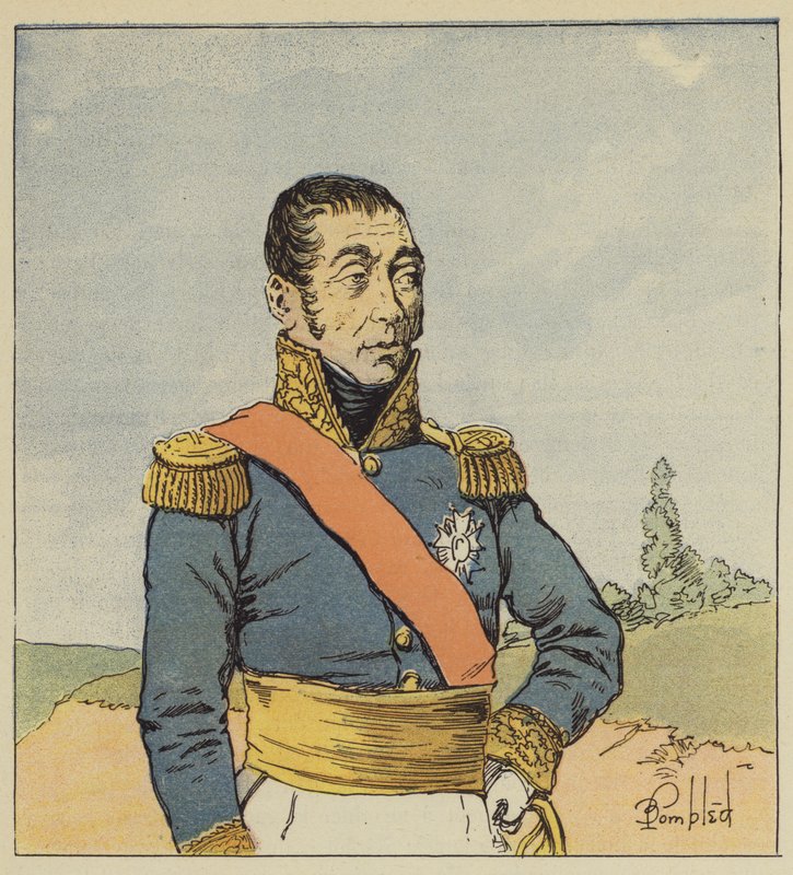 Grouchy marsall alkotó: after Louis Charles Bombled