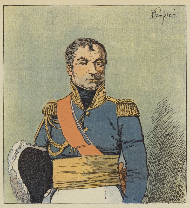 Oudinot marsall alkotó: after Louis Charles Bombled