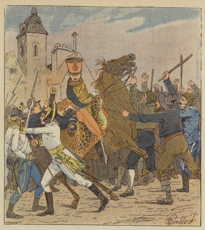 Lannes marsall parlamenti képviselője, akit Bécs lakossága rosszul bánt alkotó: after Louis Charles Bombled