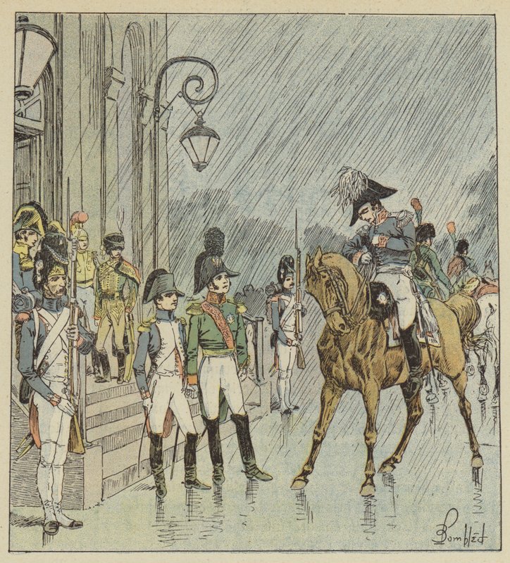 A két császár vizes lett miatta alkotó: after Louis Charles Bombled