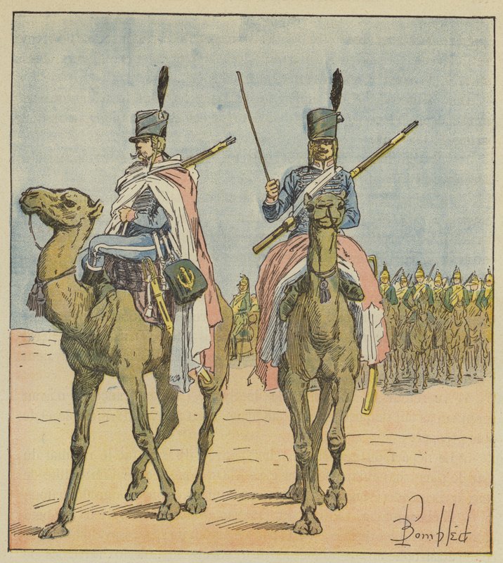 Napóleon teve ezredeket hozott létre alkotó: after Louis Charles Bombled