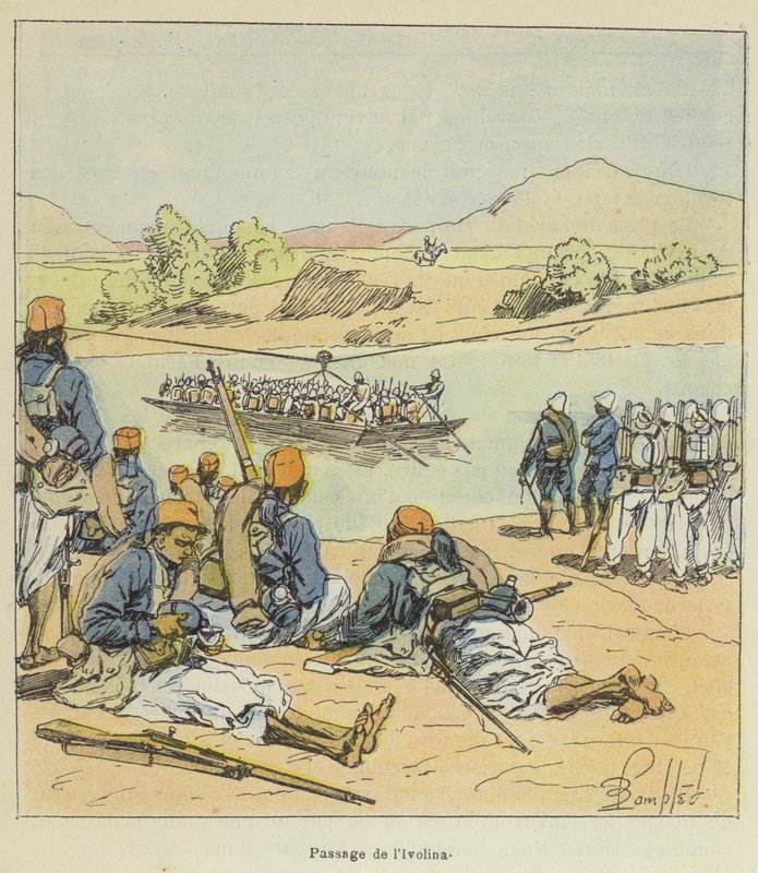 Passage de lIvolina alkotó: after Louis Charles Bombled